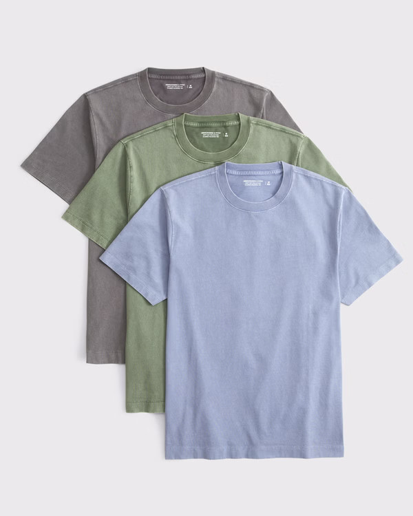 3-Pack Classic Polished Tees | Abercrombie & Fitch (US)