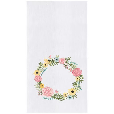 C&F Home Spring Bloom Wreath Towel | Target