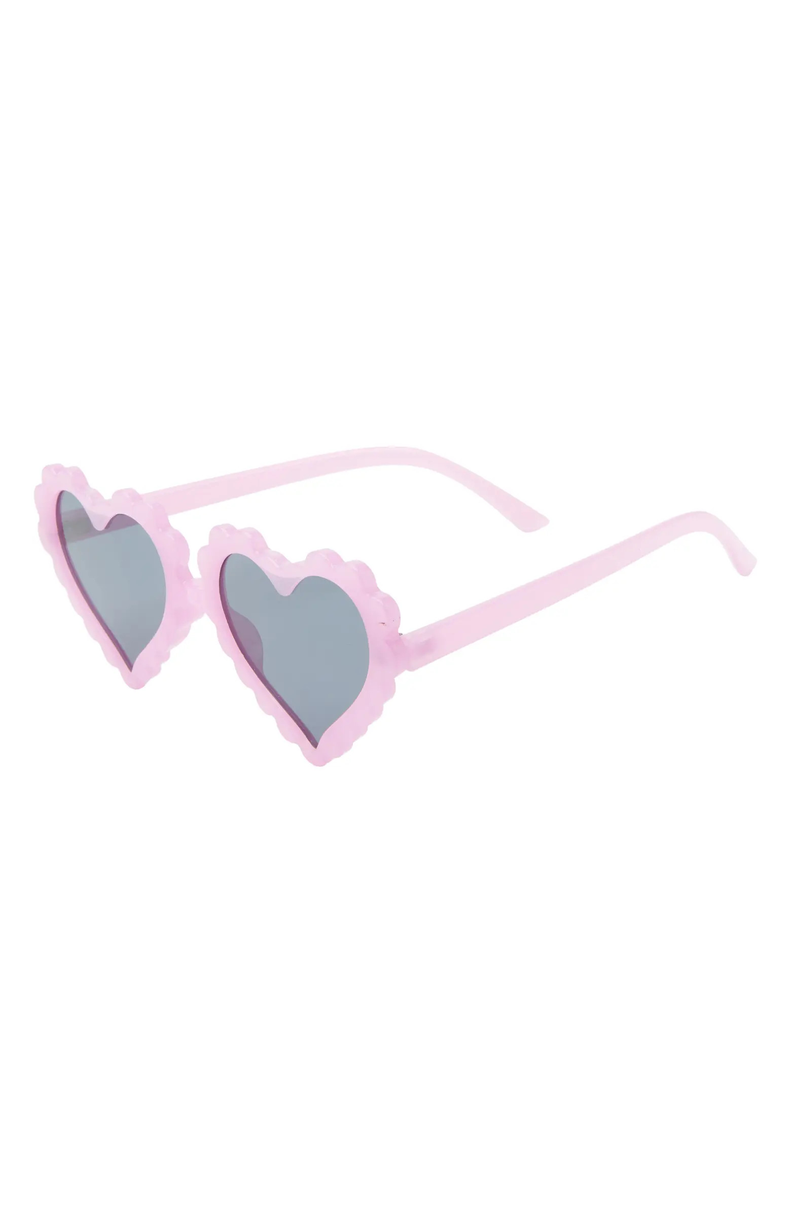 Kids' Scallop Heart Sunglasses | Nordstrom