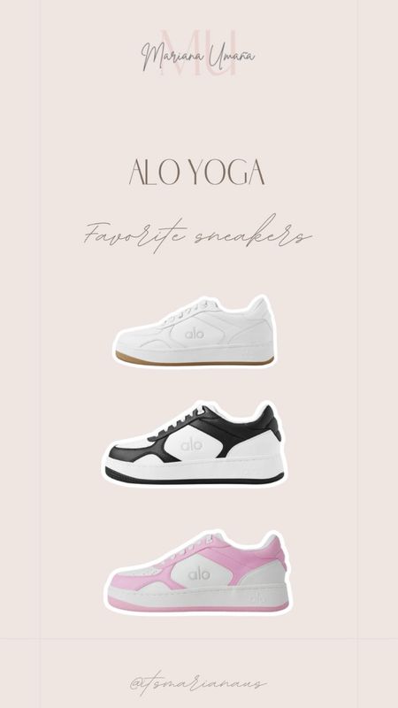 New sneakers from Alo Yoga! I love all three, but I must admit, the pink ones stole my heart 💕

#LTKSeasonal #LTKU #LTKShoeCrush