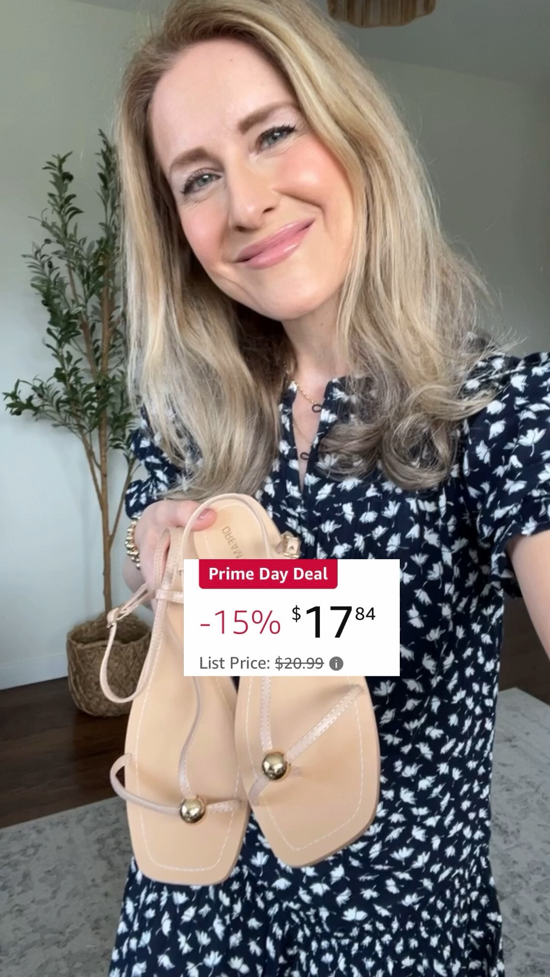 Amazon deal on these beautiful sandals that are a Loeffler Randall look for less! Come in several colors. Fit tts. I have worn mine a lot this summer, the perfect sandal and comfy too! #amazondeals

#LTKSaleAlert