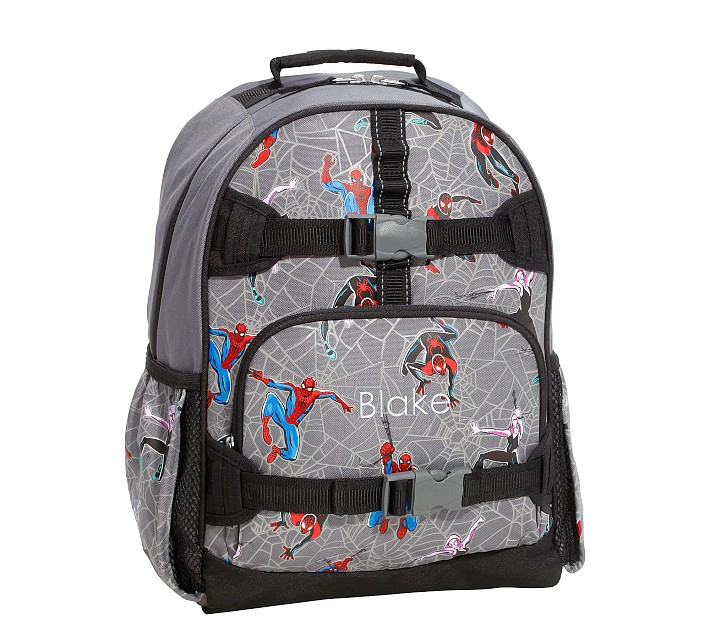 Mackenzie Marvel's Spider-Man Heroes Glow-in-the-Dark Backpacks | Pottery Barn Kids