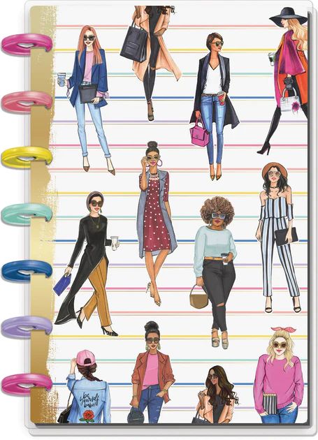 Mini Vertical Happy Planner® - Rongrong Girl Gang - 12 Months | The Happy Planner