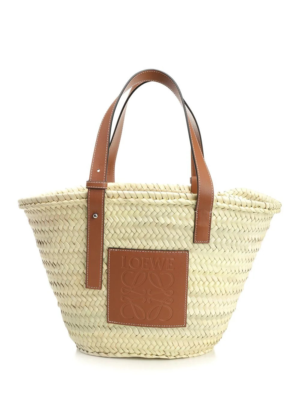 Loewe Logo Detailed Basket Bag | Cettire Global
