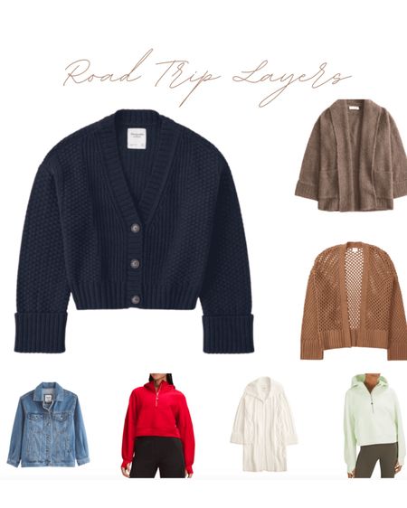 Sweaters, cardigans, and layers for your next roadtrip. 



#LTKSpringSale #LTKtravel #LTKSeasonal