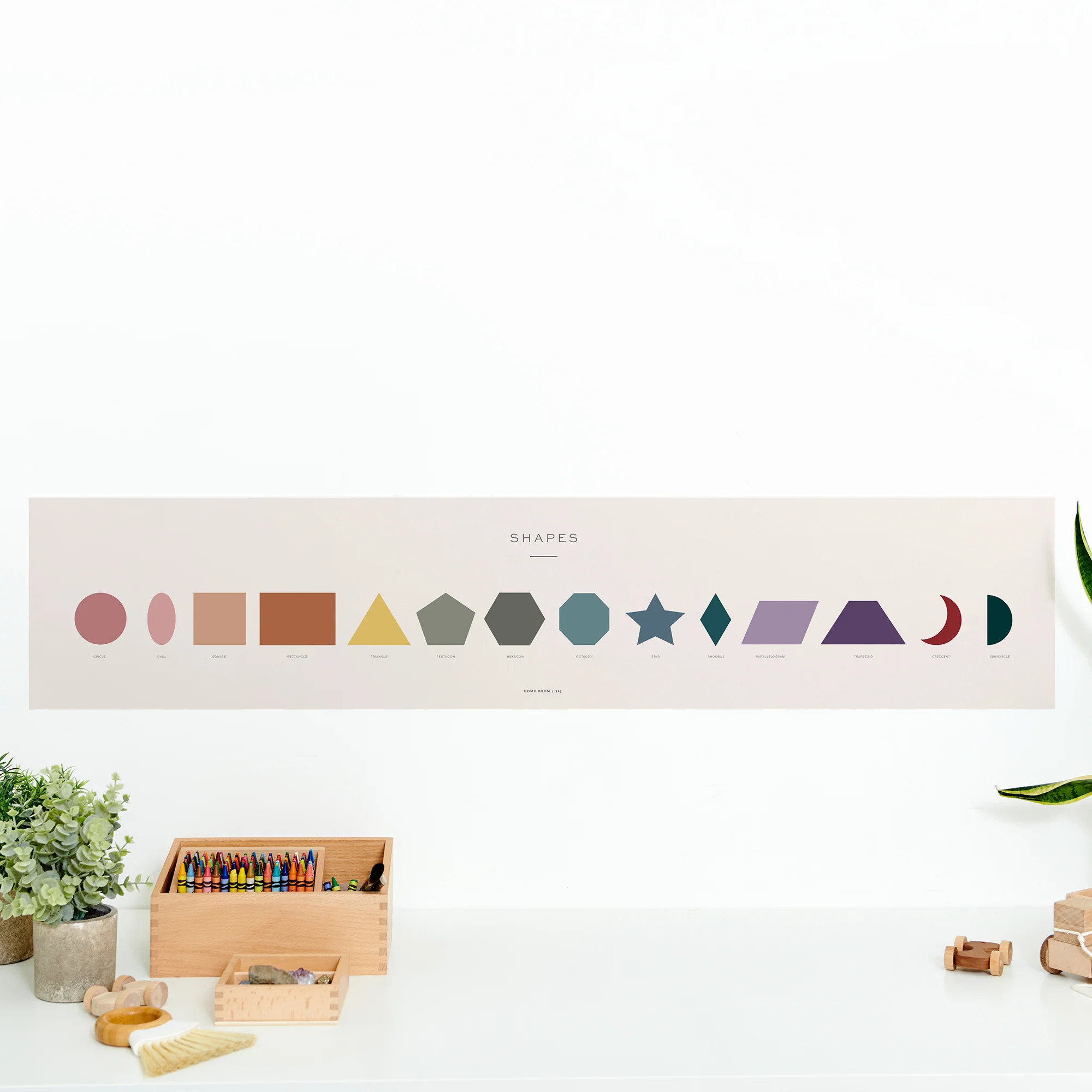 Shapes Decal | Home Room Co.