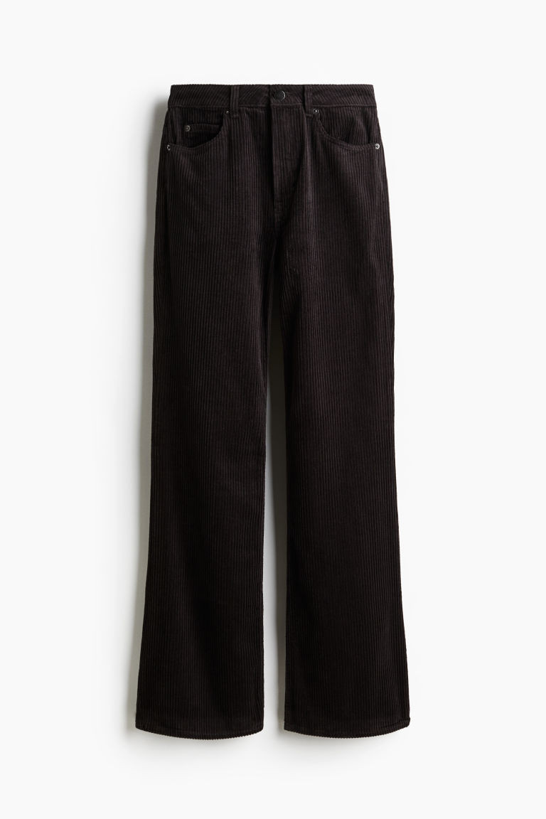 H & M - Corduroy Pants - Brown | H&M (US + CA)