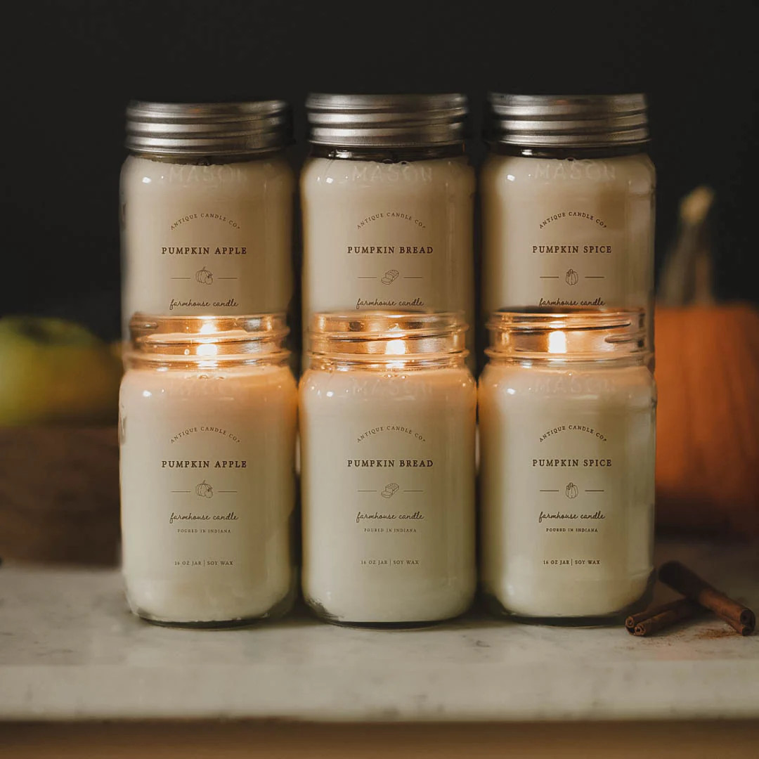 Pumpkin Bundle of Six | Antique Candle Co.