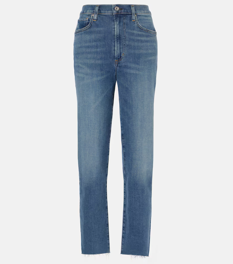 Citizens of Humanity Caia high-rise straight jeans | Mytheresa (US/CA)
