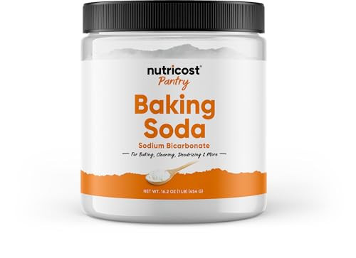 Nutricost Pantry Baking Soda (1 LB) - For Baking, Cleaning, Deodorizing, and More | Amazon (US)