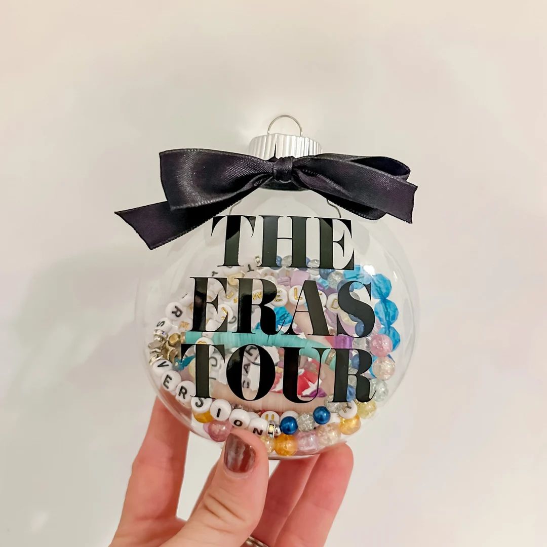 The Eras Tour Taylor Swift Christmas Ornament for Friendship Bracelets - 2023 Eras Tour Concert M... | Etsy (US)