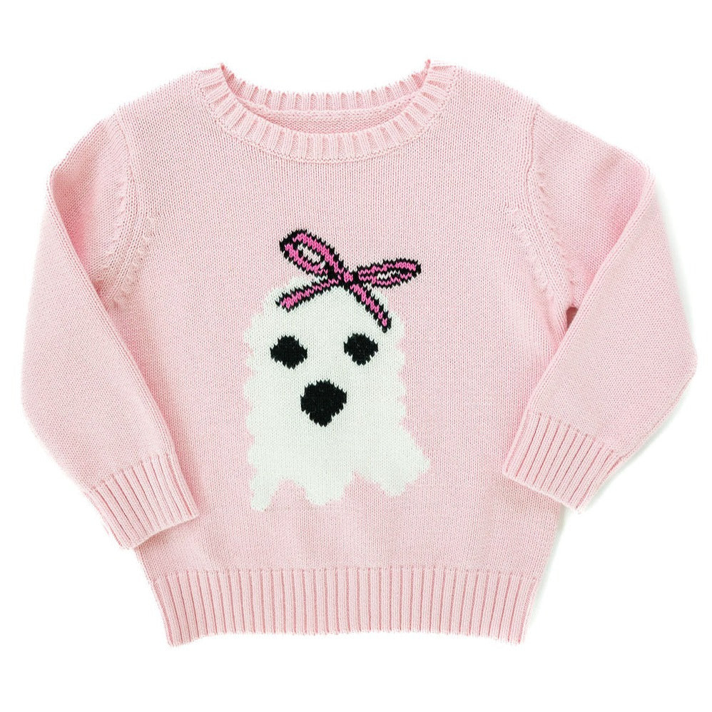Ruth and Ralph Pink Ghost Sweater | JoJo Mommy
