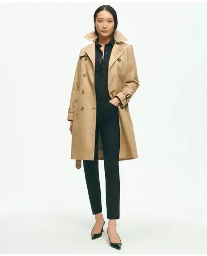 Cotton Trench Coat | Brooks Brothers
