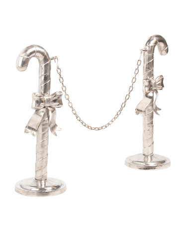 Set Of 2 36x13 Oversized Candy Cane Entryway Decor | TJ Maxx