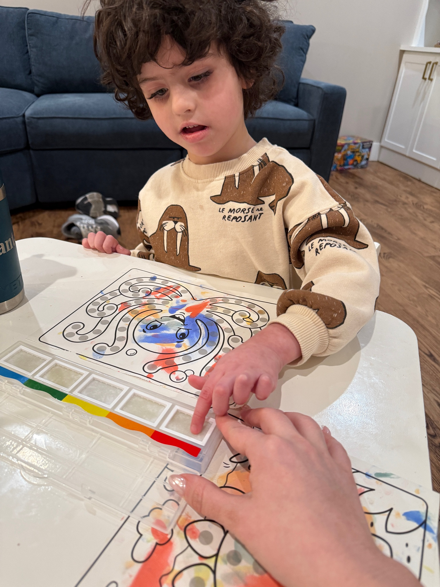 This Crayola Color Wonder Mess Free is sooo much fun! I probably had more for than Santino and Dante, and its mess free!!! Very fun for kids going on plane rides or traveling! 

#LTKFamily #LTKKids #LTKTravel