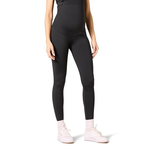 Amazon Essentials Maternity Leggings Over the Belly, Active Sculpt, Full Length, XX-Large, Black | Amazon (US)