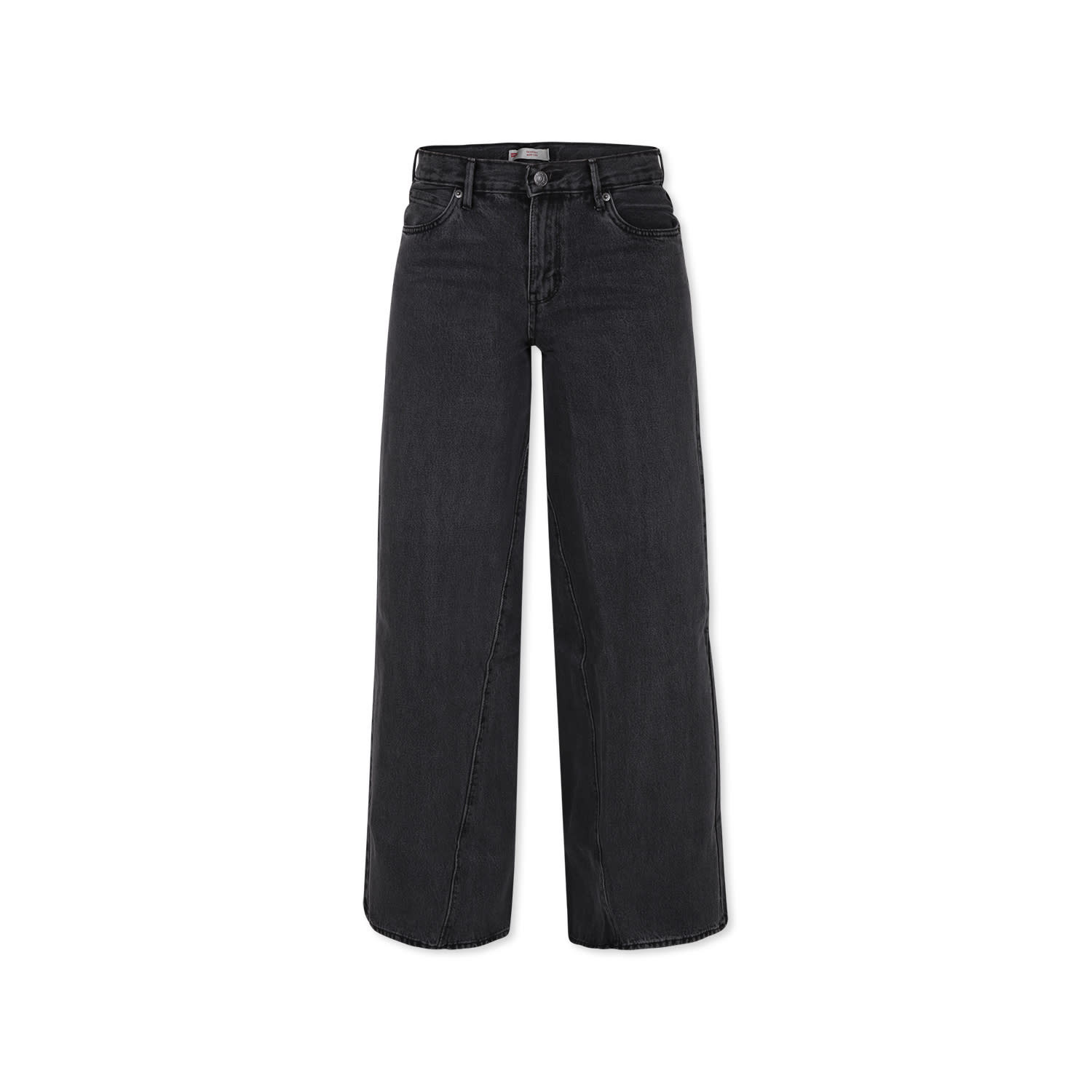 Levi's Black Jeans For Girl With Logo | Italist.com US