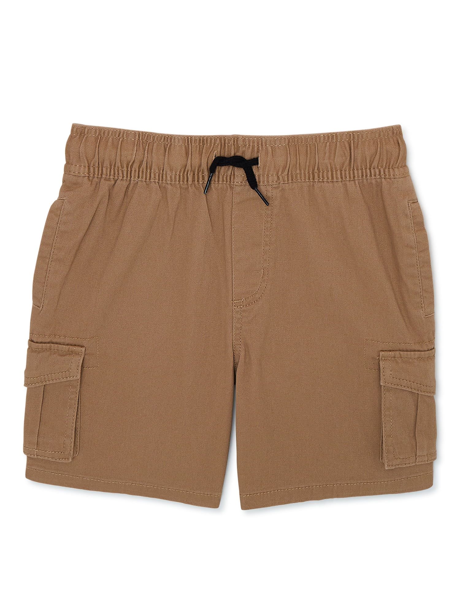 Wonder Nation Boys Cargo Jogger Shorts, Sizes 4-18 & Husky | Walmart (US)