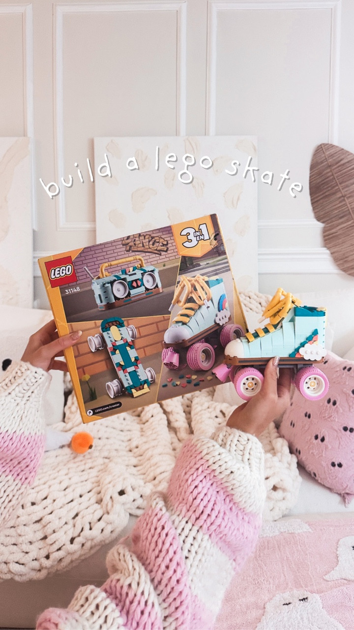 sorry, i’m busy building a lego roller skate tonight, like a true skater girl 🛼🎀🩷✨

🛼🎀🩷🌙✨

#lego #legorollerskate #rollerskate #legogirl #datenightin #datenightideas #cozynight #cozynights #fallnights