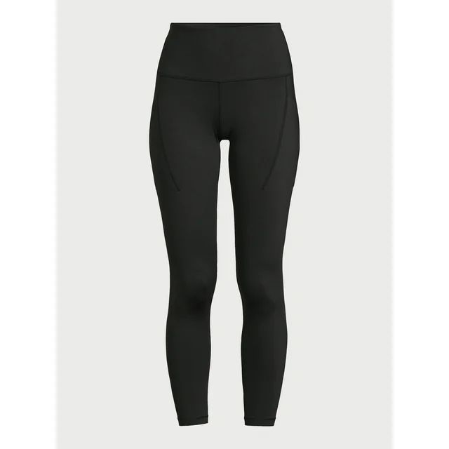 Love & Sports Women’s Performance Leggings with Side Pockets, 25” Inseam, Sizes XS-XXXL | Walmart (US)