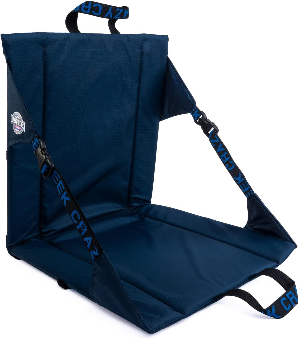Crazy Creek Original Chair Perfect for Stadium Seats, Camping, Hiking & More, Comfort on All Terrains, Adjustable Straps, Lightweight Design, Water-Resistant | Amazon (US)