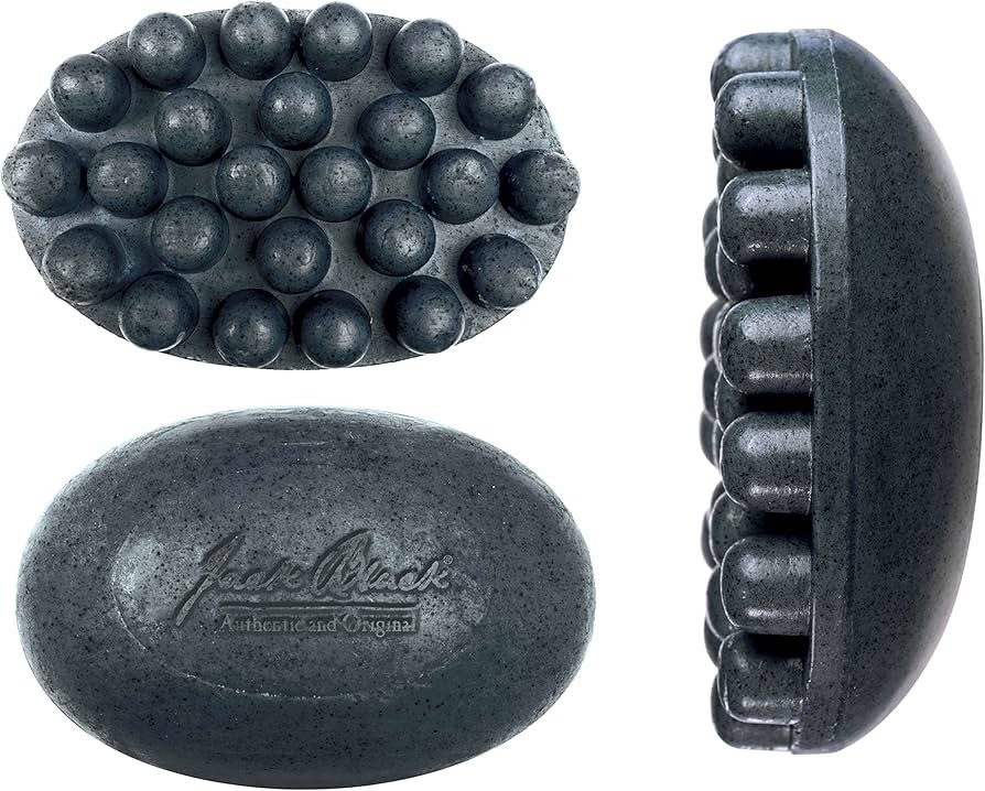 Jack Black, Charcoal Body Bar Massaging Soap, 4.75 oz | Amazon (US)
