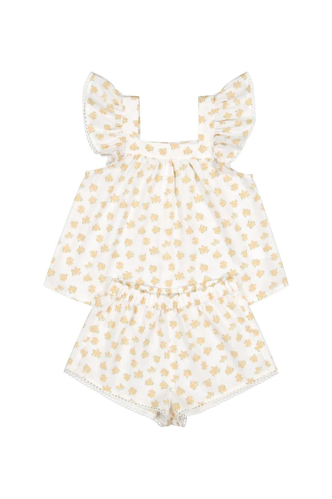 Girls Harriet Set - Cotton Modal - Meadow | Piyama US