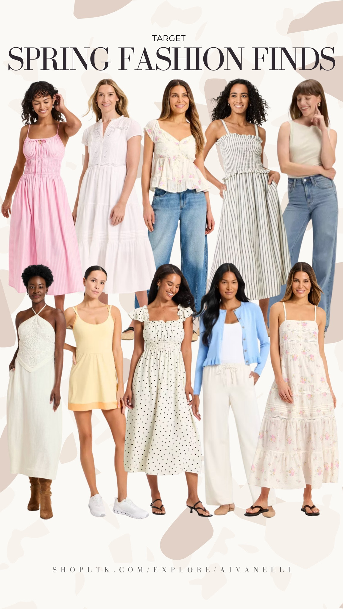 Target spring fashion finds

spring outfit inspo
pastel lightweight layers
floral midi dresses
chic athleisure sets
denim jackets and skirts
neutral linen outfits
elevated everyday basics
trending spring sandals
soft girl aesthetic looks
resort-inspired casual style

#LTKSeasonal #LTKSaleAlert #LTKootd