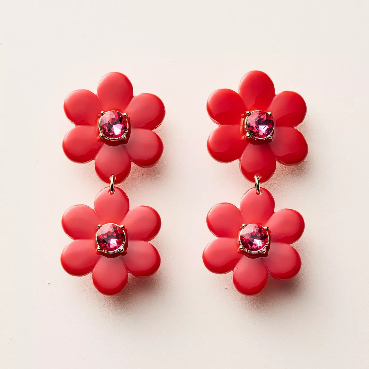 Floral Linear Earrings - kate spade new york x Target Red | Target