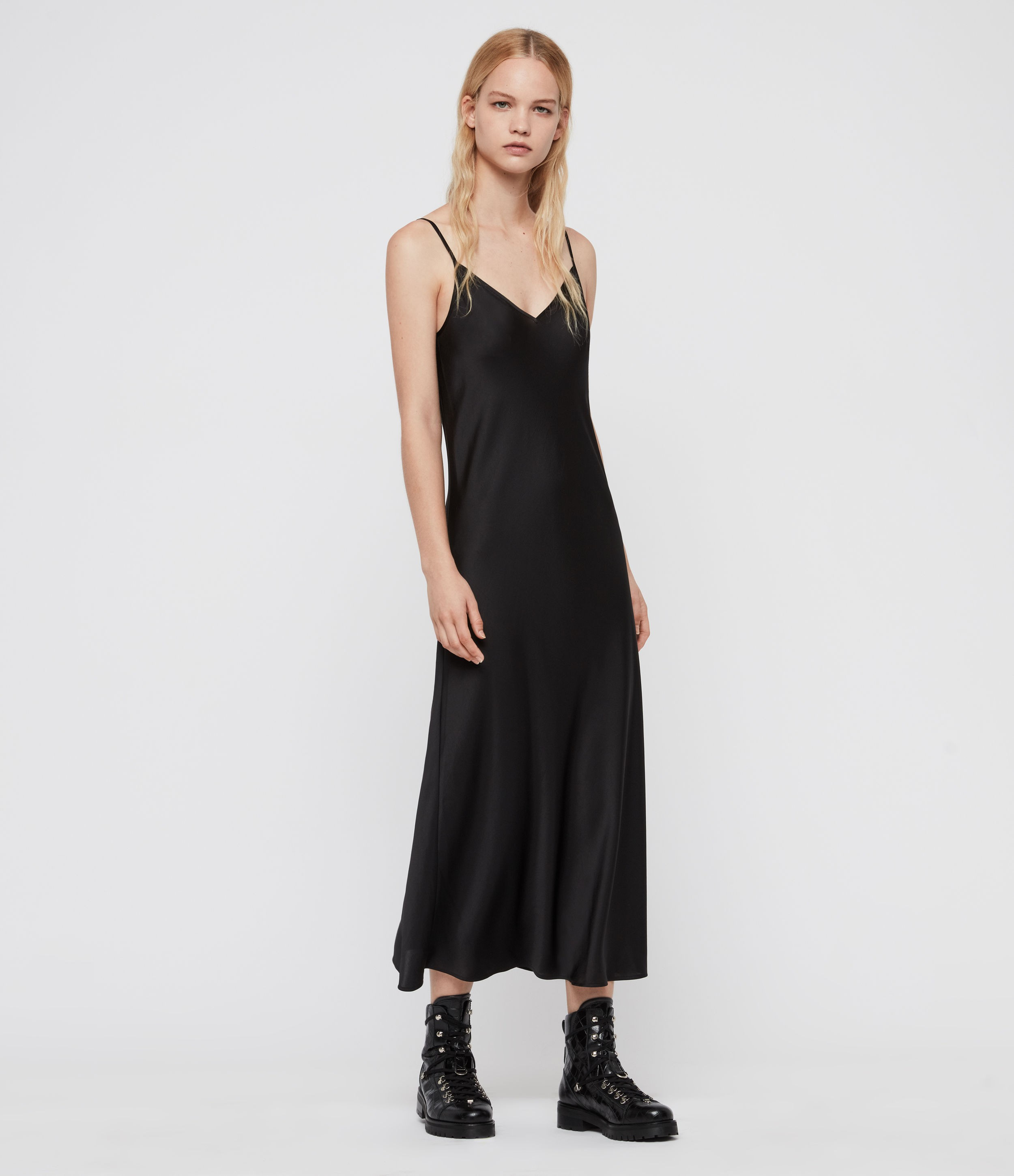 AllSaints Karla Slip Dress | AllSaints US