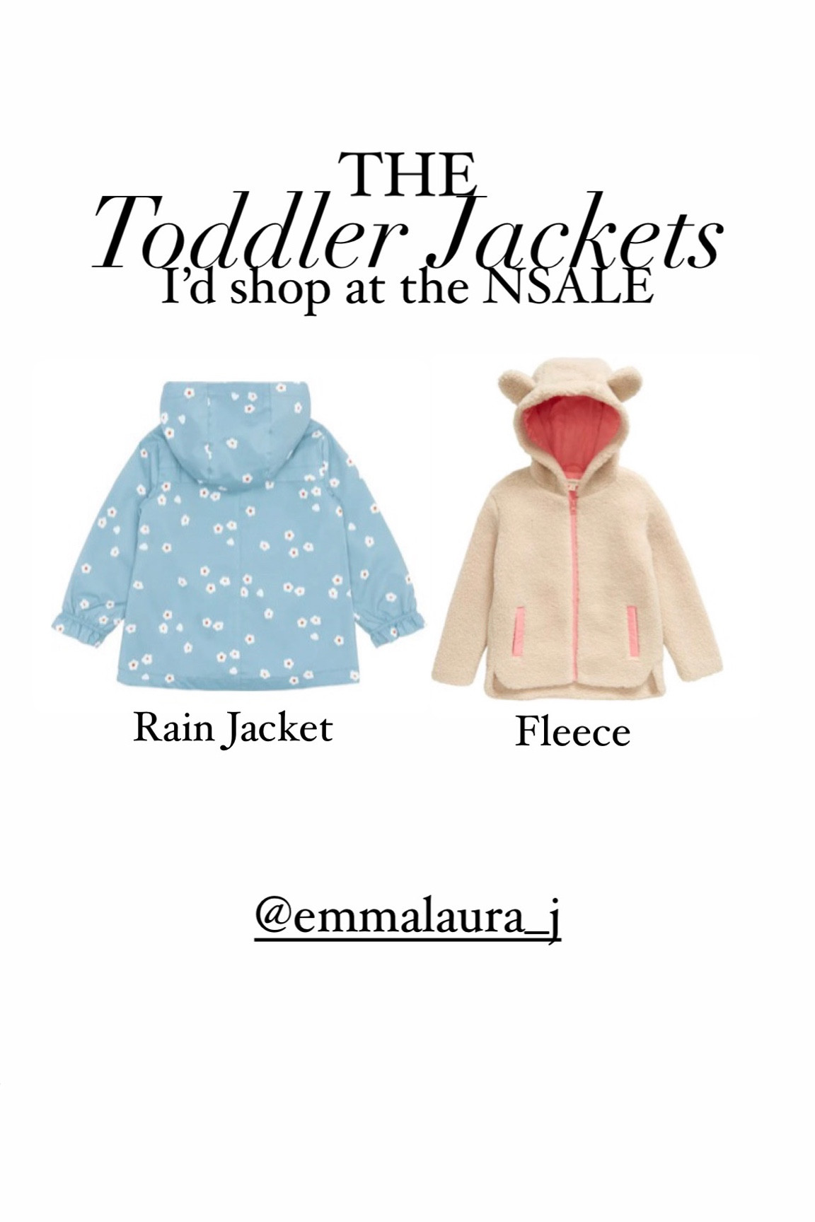 NSALE toddler jackets I’m shopping 
#toddlerjackets #toddlerrainjacket

#LTKsalealert #LTKxNSale #LTKbaby