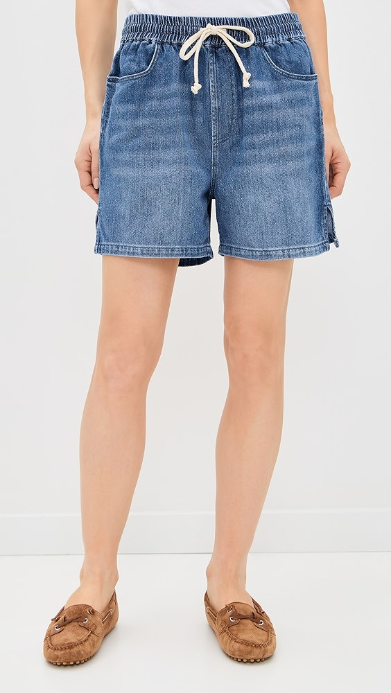 LNA Presley Longline Shorts | Shopbop | Shopbop