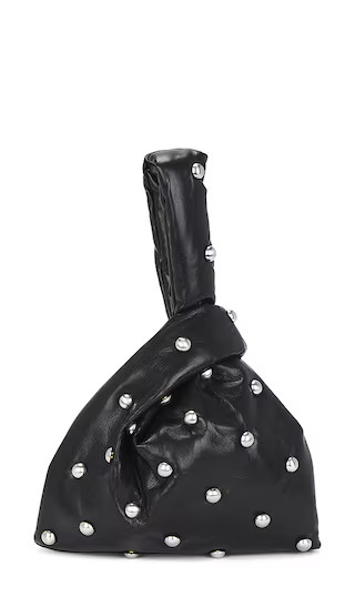 Jen Mini Clutch in Black & Silver | Revolve Clothing (Global)