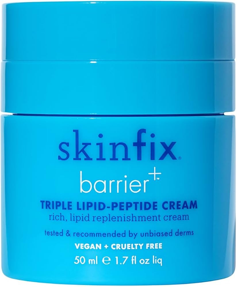 Skinfix Barrier+ Triple Lipid-Peptide Cream: Enriched with Lipids, Peptides, Hyaluronic Acid, and... | Amazon (US)