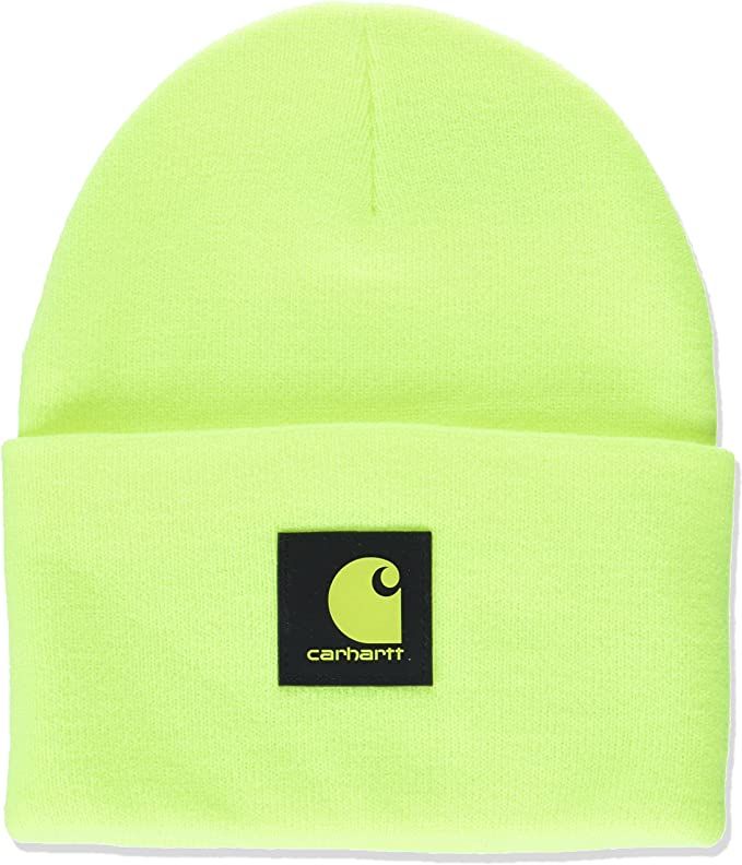 Carhartt Exclusive Knit Logo Patch Beanie | Amazon (US)