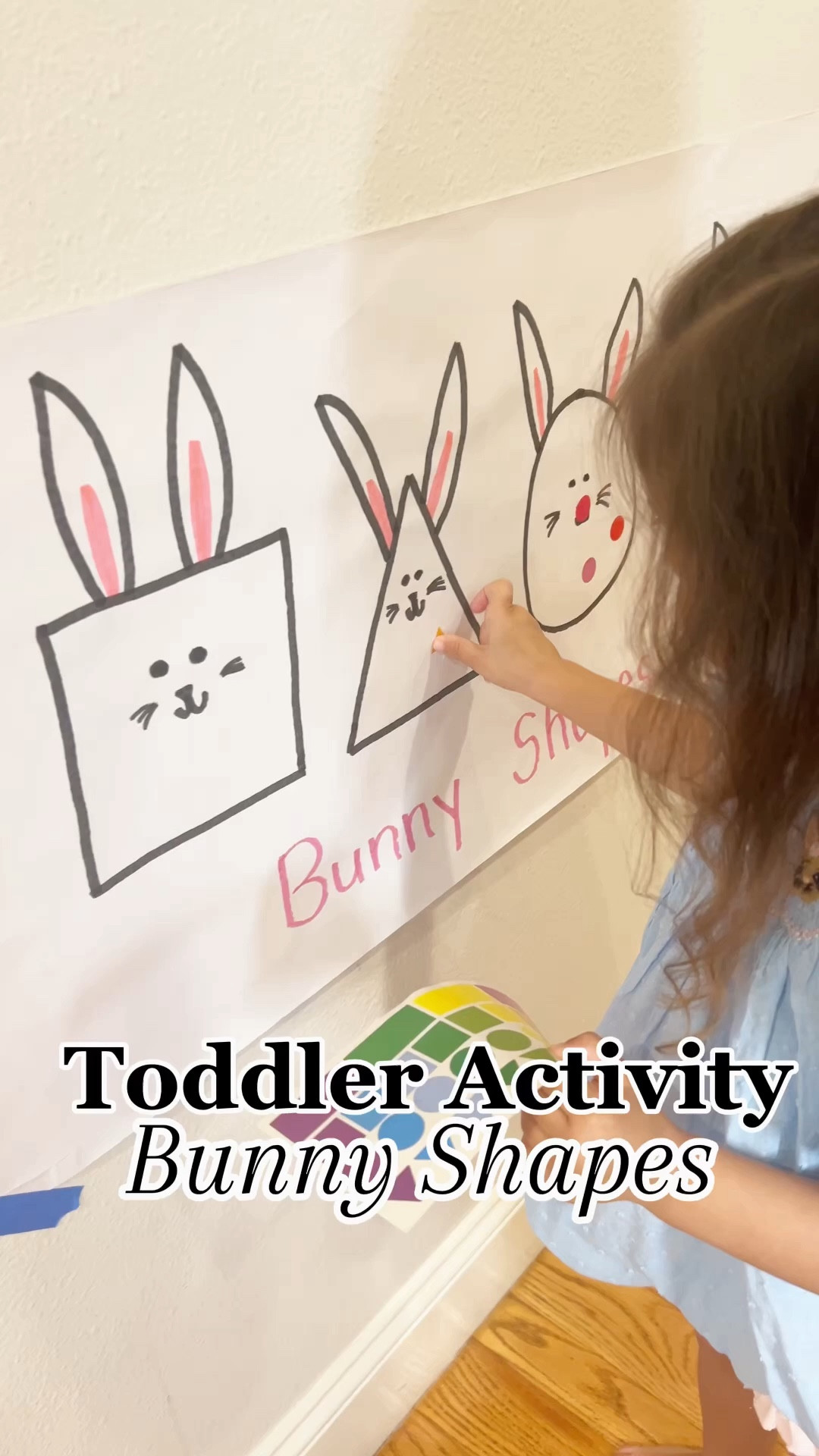 Comment SHAPE and I’ll send you everything you need for this activity 🐰✨

Such a simple and fun way to practice shape recognition while keeping little hands busy!

• Draw different bunnies and give each one a shape
• Use shape stickers for easy matching
• Great for building early learning + fine motor skills
• Perfect for toddlers and preschoolers

This is one of those low-prep activities that keeps them engaged and learning at the same time 🤍

#LTKU #LTKmomlife #LTKKids