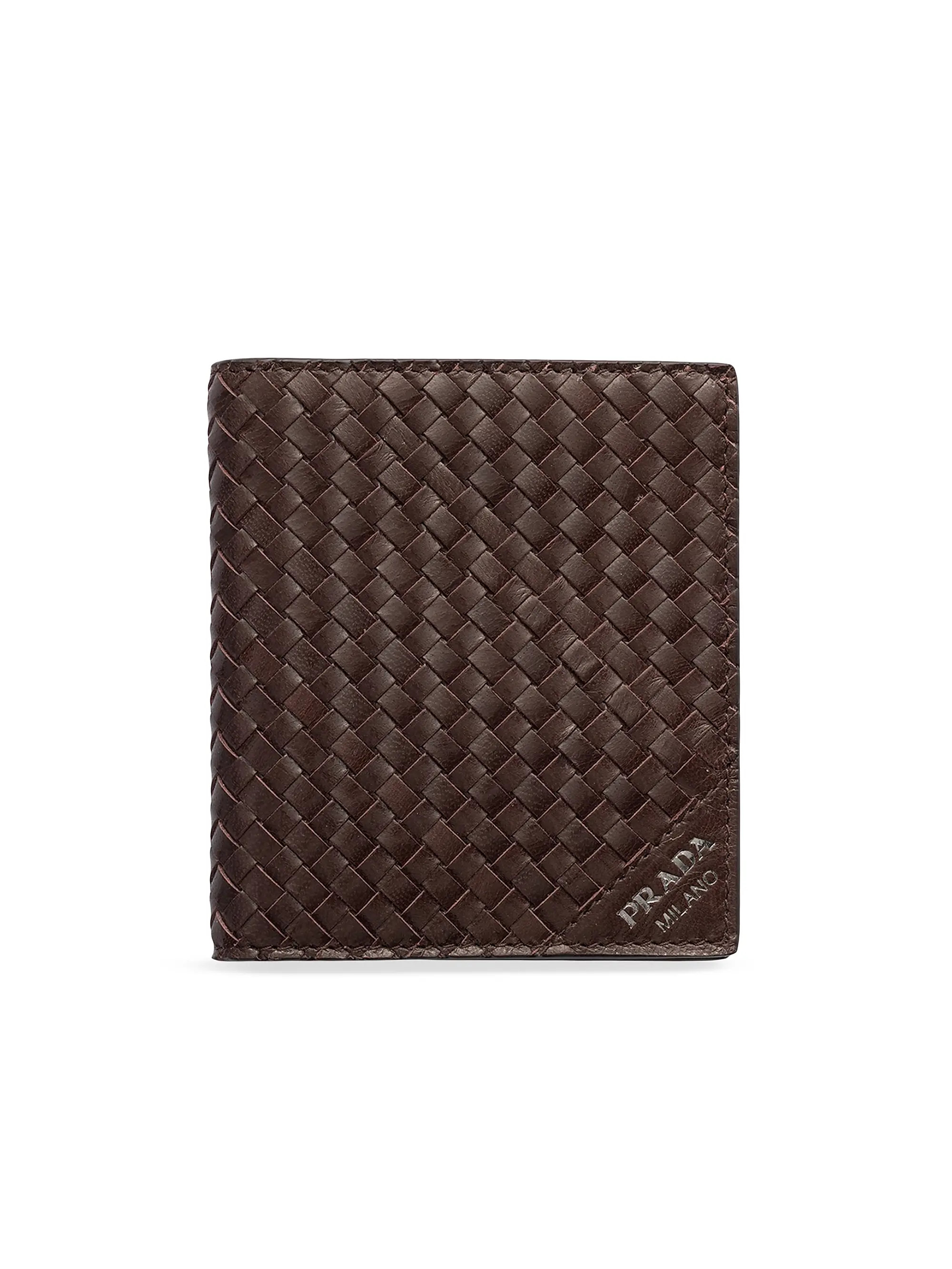 Prada Leather Wallet | Saks Fifth Avenue | Saks Fifth Avenue
