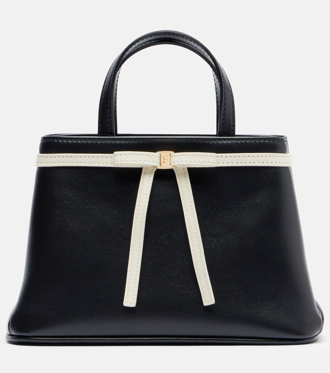 This Bow bag from Ferragamo is defined by a soft leather construction and compact silhouette. The... | Mytheresa (UK)