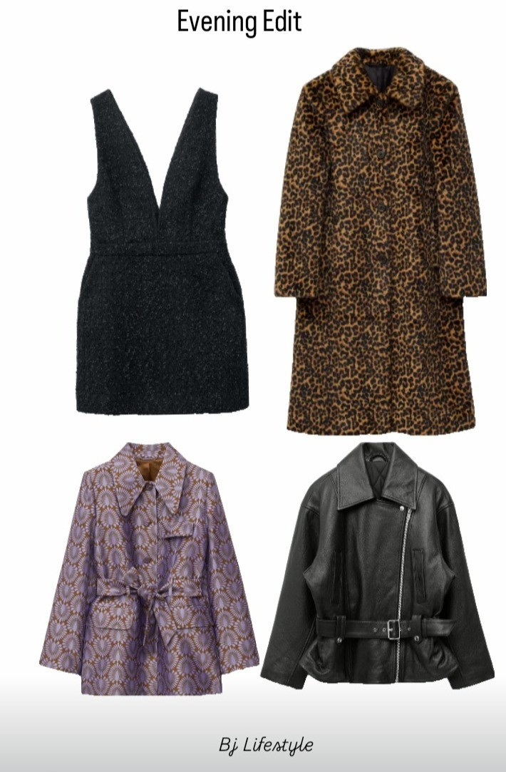 Evening Edit outfit collection. #Ltkoutfit #Bikerjacket #Coat #Minidress #Jacket 

#LTKSeasonal #LTKStyleTip #LTKPetite