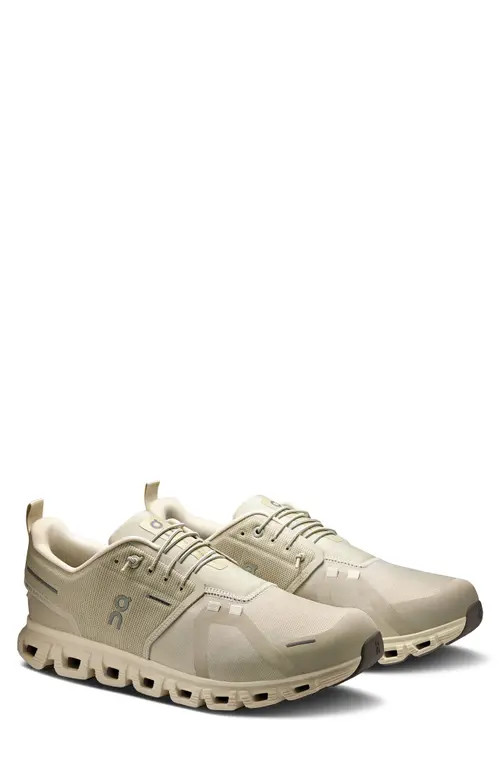 On Cloud 6 Waterproof Sneaker in Pelican/Ghost at Nordstrom, Size 7.5 | Nordstrom