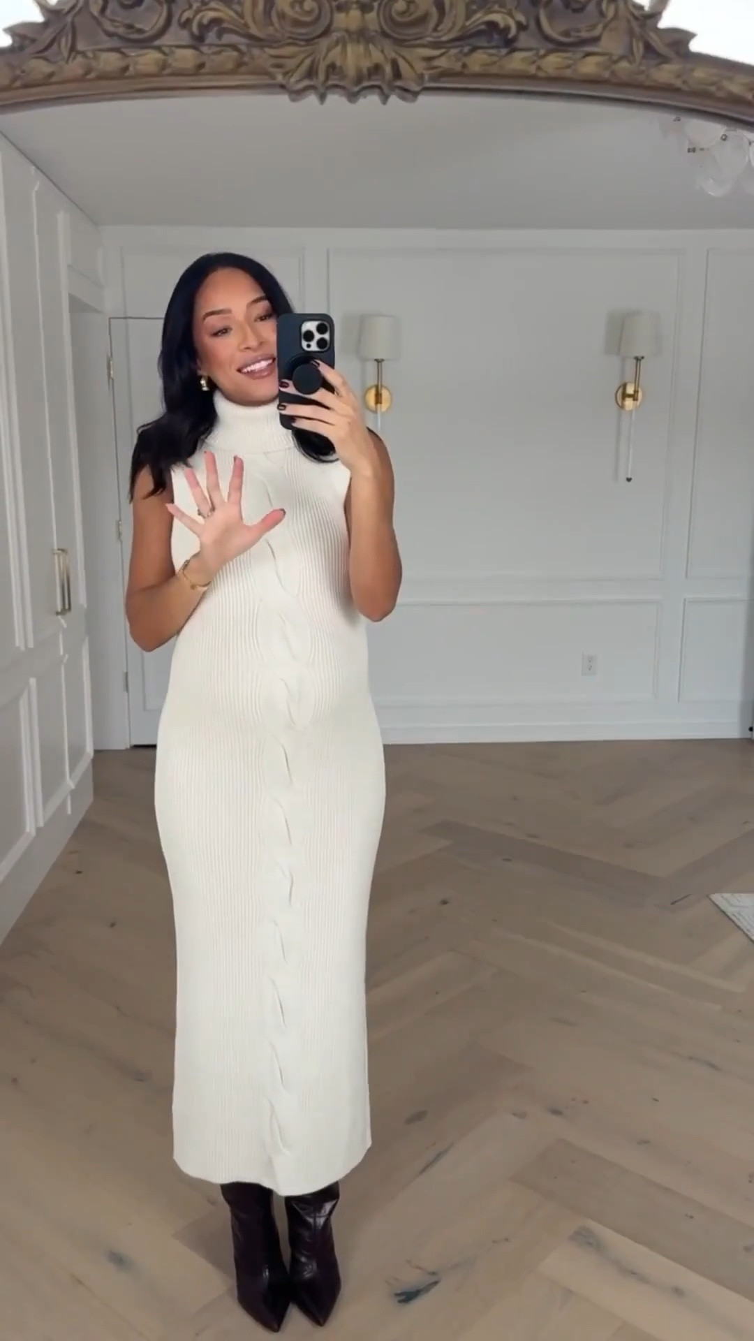 Use code AFNENA for an extra 15% OFF Abercrombie! Almost everything is up to 40% OFF + my code stacks on top!! Wearing size S Tall turtleneck maxi sweater dress

Winter Outfit 
Winter Fashion
Holiday Outfit
Casual Outfit 
Weekend Outfit
Abercrombie Code
Abercrombie Sale

#LTKSeasonal #LTKSaleAlert #LTKFindsUnder100