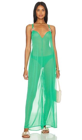 Easy Breezy Jumpsuit in Green | Revolve Clothing (Global)