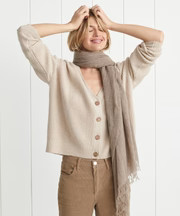 Cropped Cashmere Cocoon Cardigan | Jenni Kayne