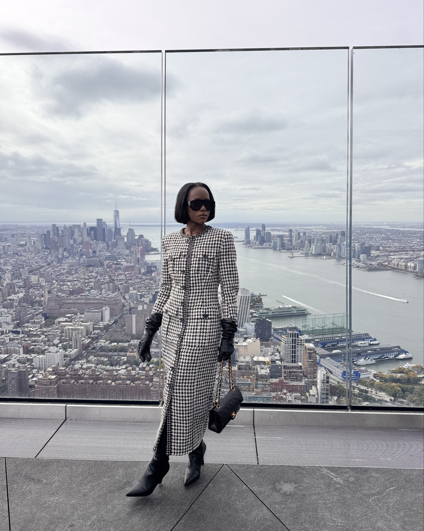 Boucle black & white dress - Use FLORA20 For 20% off Karen Millen 

#LTKstyletip #LTKautumn #LTKmodest