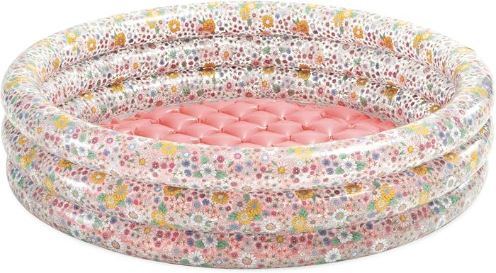 INTEX Sweet Blossom Inflatable Baby Pool: Soft Inflatable Floor \u2013 34" x 10" \u2013 for Kids ... | Amazon (US)