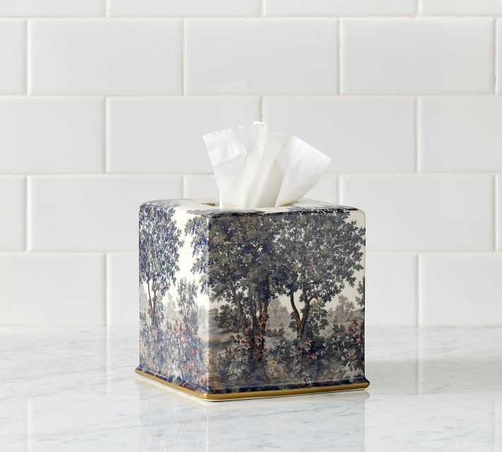 Kravet Folly Scenic Bath Accessories | Pottery Barn (US)