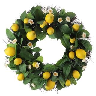 Yellow Lemon Wreath by Ashland® | Michaels Stores