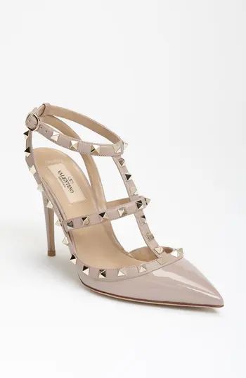 Women's Valentino Garavani Rockstud T-Strap Pump | Nordstrom