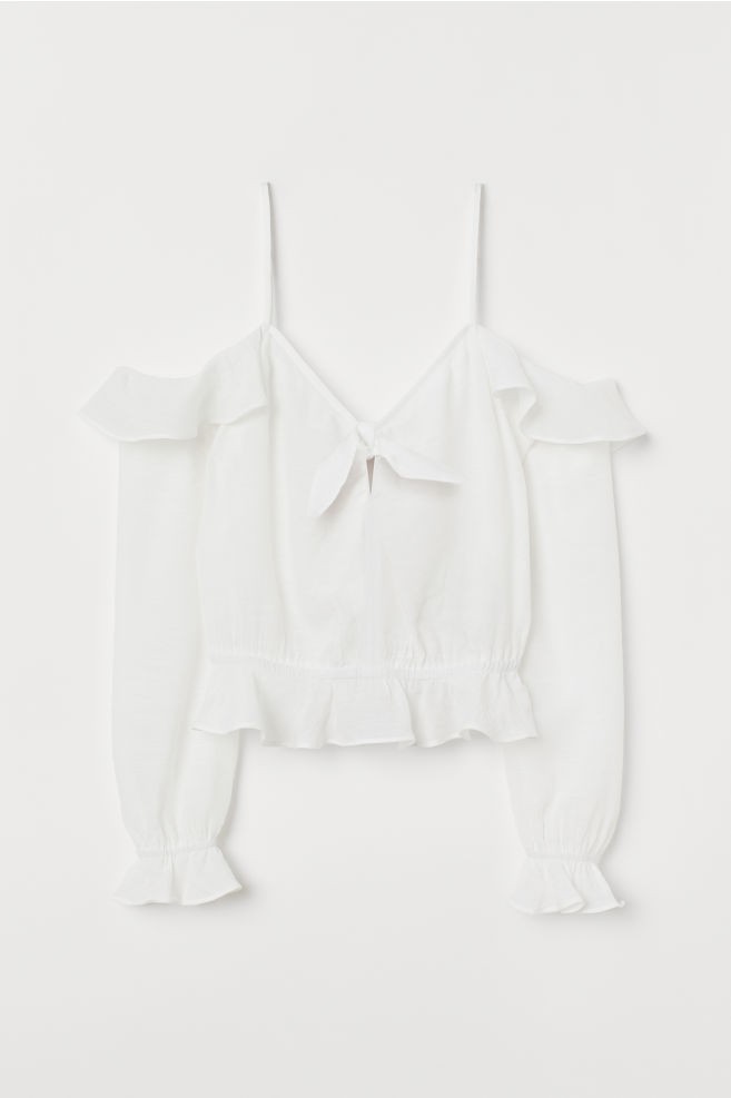 Open-shoulder Blouse | H&M (US + CA)