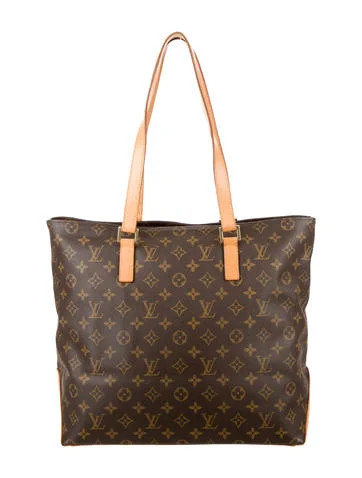 Louis Vuitton Monogram Cabas Mezzo | The Real Real, Inc.